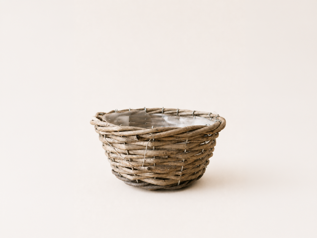 Rieten mandje - Naturel