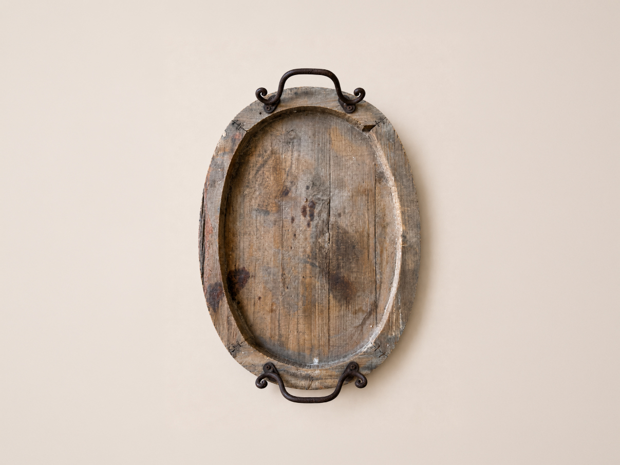 Rustiek houten dienblad - Naturel