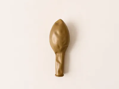 Heliumballon - Goud