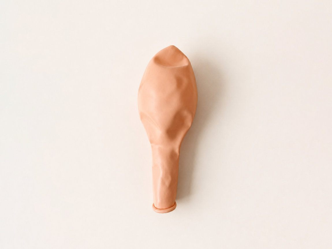 Heliumballon - Peach
