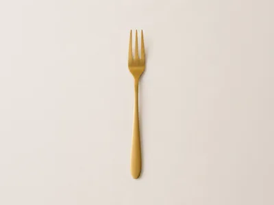 Dessertvork - Goud